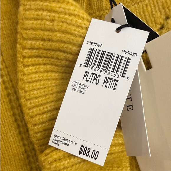 Mustard Ruffle Sweater - Picture 3 of 3